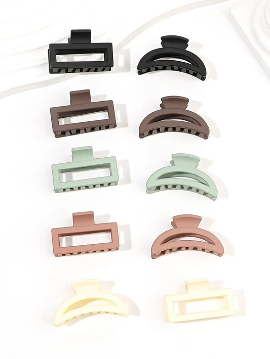 10/20Pcs Small Hair Claw Clips for Women Girls,Mini Tiny Hair Pins Hair Accessories for Thin Thick Medium Fine Hair