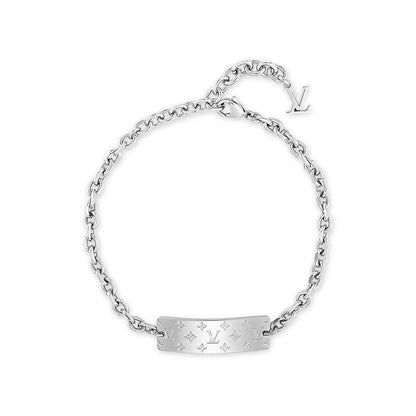 Designer Bracelet Women Vintage Letter Leather Clover Bracelet 925 Silver Plated Cuban Charm Bracelet Accessories Louise Bracelet Birthday Gift
