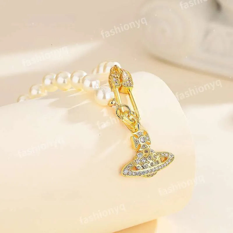 Designer Necklaces Planet Necklaces Sier Gold Moissanite Colorful Necklace Saturn Necklace Royal Party Designer Jewelry
