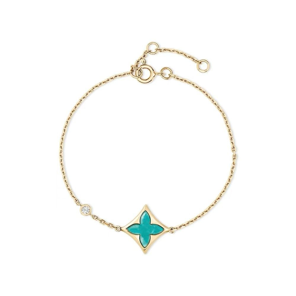 Designer Bracelet Women Vintage Letter Leather Clover Bracelet 925 Silver Plated Cuban Charm Bracelet Accessories Louise Bracelet Birthday Gift